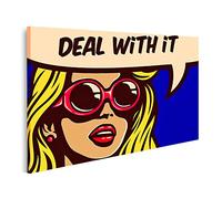 islandburner Tableau sur Toile Deal Panneau de Bande dessinée Pop Art Vintage Cool Cadre Affiche Poster Murale Tableaux
