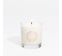 Isle of Skye Candle Company Petite bougie dans contenant en verre Bois de santal et patchouli, Blanc