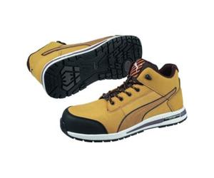 ISM PUMA Chaussures de sécurité Dash Wheat Mid Taille 44 cuir marron S3 HRO SRC EN20345 Quantité:1