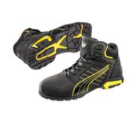ISM Sicherheitsstiefel Amsterdam Mid taille 39 noir/jaune cuir S3 SRC EN20345 Quantité:1