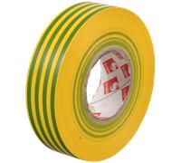ISOBAND 19 GNGE - Bande d'isolation VDE, 25 m, largeur : 19 mm, verte / jaune