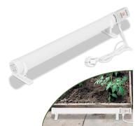 ISOISL, ensemble de 2 systèmes de chauffage pour serre, 120 W chacun, avec minuterie, chauffage par résistance, 640 mm