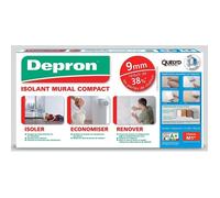 Isolant mural - Quelyd - Depron - 9mm - 7 plaques - Réduit les pertes de chaleur