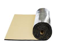 Isolant thermique de voiture SOURCING MAP Tapis isolation acoustique voiture porte capot moteur 10mm 40""x40"" 100x100cm