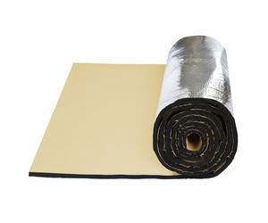 Isolant thermique de voiture SOURCING MAP Tapis isolation acoustique voiture porte capot moteur 10mm 40""x40"" 100x100cm