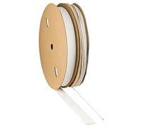 ISOLATECH Gaine Thermorétractable Ø3mm x 400m 2:1 Blanc | Polyoléfine, Sans Adhésif, Non Marquée, Pour L'Isolation Et Le Regroupement De Câbles, Résistante Aux UV