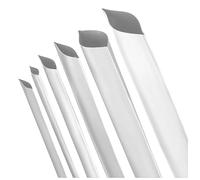 ISOLATECH Gaine Thermorétractable Ø70mm x 1m 2:1 Blanc | Polyoléfine, Sans Adhésif, Non Marquée, Pour L'Isolation Et Le Regroupement De Câbles, Résistante Aux UV