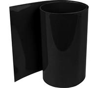 ISOLATECH Gaine Thermorétractable PVC Ø19,1mm x 5m 2:1 Noir | Largeur à Plate 30mm, Sans Colle, Au Mètre, Pour Isoler Les Accus Et Batteries 18650, Non Marquée