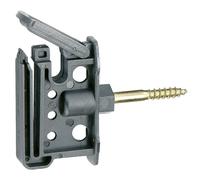 Isolateur clip recyclé pour ruban et cordelette jusqu'à 6 mm Ako MAXI Tape (x50) Gris 6 mm