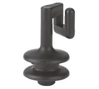 Isolateur de rechange pour piquet ovale en acier Ako (x25) Noir TU