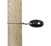 Isolateur de traction Isolateur noir pour cordon - 100 pièces