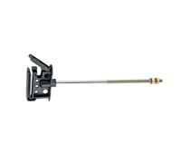 Isolateur écarteur à clip avec tige ﬁletée et support de 200mm Ako (x10) Noir 200 mm