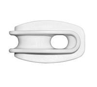 Isolateurs angle type oeuf Ako (x6) Blanc TU