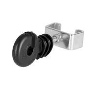 Isolateurs d'angle cordelette/ruban/fil Ako T-Post (x4) Noir TU