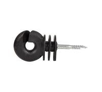 Isolateurs pour clôture électrique à vis BS bois Gallagher (x125) Noir TU