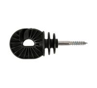 Isolateurs pour clôture électrique à vis BS Super bois Gallagher (x25) Noir TU
