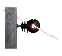 Isolateurs pour clôture électrique à vis XDI métal Gallagher (x125) Noir TU