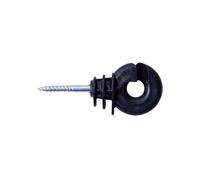 Isolateurs pour clôture électrique annulaires Ukal Classic (x110) Noir TU