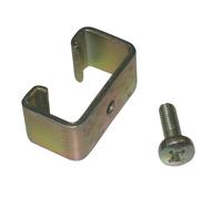 Isolateurs pour clôture électrique clips universel avec filetage Kerbl T-Post (x2) Argenté TU