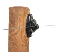 Isolateurs pour clôture électrique de soutien W Gallagher (x25) Noir TU