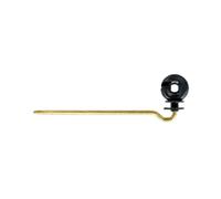 Isolateurs pour clôture électrique écarteurs Ukal Elite (x10) Doré 19 cm