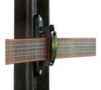 Isolateurs pour clôture électrique ruban TurboStar Gallagher (x20) Noir TU