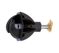 Isolateurs pour cordelette jusqu'à Ø 8 mm Ako EasyCord (x30) Noir 38 mm