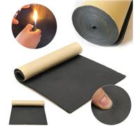 Isolation de capot insonorisant pour voiture, pare-feu moteur, mousse thermique, autocollant en coton, 100x50cm, 3mm, 5mm, 10mm, 20mm