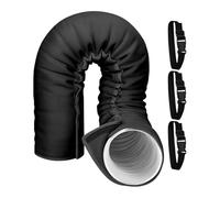 Isolation De Climatiseur -Housse Isolante Pour Tuyau De Climatiseur Portable | Manchon Isolant Pour Tuyau Ca Portable | Adaptée Tuyaux D'évacuation De 5 Et 5,9 Pouces De Diamètre, 3 Sangles Réglab