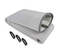 Isolation de tuyau AC portable, housse de climatiseur, 150 x 53 cm, 3 sangles à boucle réglables, manchon de protection résistant à la chaleur, idéal pour la maison, le garage, l'appartement, le
