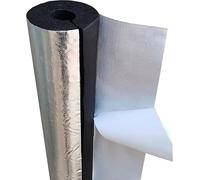 Isolation de tuyau Tube en mousse 20 mm d'épaisseur Enveloppement auto-adhésif for pince pré-fendue cuivre hautement isolée for l'irrigation hivernale extérieure, arroseur(ID 89mm(3-1/2"))