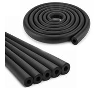 Isolation des tuyaux en mousse, isolation autocollante, noir, diamètre 19 | Isolant thermique, ignifuge, résistant au gel, pour chauffage sanitaire, coque tubulaire de 1,8 m dans différents diamètres