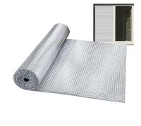 Isolation Pour Les Fenêtres | Feuille Isolante Thermique à Bulles Imperméable - Rouleau d'Isolation à Bulles | Pour Camping-car, Toit, Porte De Garage, Camion Et Automobile