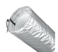 Isolation Pour Tuyau De Climatiseur Portable - Isolation Ajustable Pour Conduite De Climatiseur - Pour Fenêtre Coulissante Mur Maison Bâtiment Camping-Car Voiture Appartement