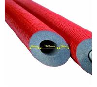 Isolation Thermique Flexible tuyaux 15mm, gaine isolante 2m en mousse souple