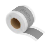 Isolbau Bande d'étanchéité P2 - Gris - 20 m - Pour sanitaire, douche, salle de bain, carrelage, balcon et terrasse - Pour isolation intérieure et extérieure - 120 mm