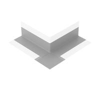 Isolbau Coin extérieur P2 gris - 1 pièce - Bande d'étanchéité d'angle étanche pour sanitaire, douche, salle de bain, carrelage, joint d'angle d'étanchéité pour l'intérieur et l'extérieur