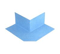 Isolbau Coin extérieur P3 bleu - 1 pièce - Bande d'étanchéité d'angle étanche pour sanitaire, douche, salle de bain, carrelage, balcon, étanchéité d'angle pour intérieur et extérieur