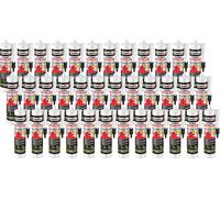 Isolbau Colle bitume 36 x 310 ml Noir Mastic étanchéité toiture bardeaux réparation