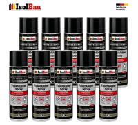 Isolbau Colle en spray pour films 10 x 500 ml Colle contact pare-vapeur membranes bâtiment