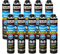 Isolbau Colle isolant PROFI 10 x 750 ml Mousse-colle polyuréthane B2 panneaux EPS XPS