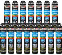 Isolbau Colle isolant PROFI 15 x 750 ml Mousse-colle polyuréthane B2 panneaux EPS XPS