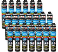 Isolbau Colle isolant PROFI 20 x 750 ml Mousse-colle polyuréthane B2 panneaux EPS XPS