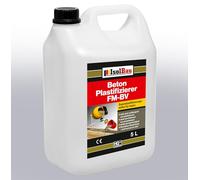 Isolbau FM-BV Plastificateur pour béton, 5 litres, très liquéfiant et plastifiant, agent de limage liquide pour mortier - Sans chlore, pas de corrosion de l'acier