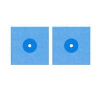 Isolbau Lot de 2 manchettes murales P3 bleues - 120 mm de bande d'étanchéité - Manchette étanche pour sanitaire, douche, salle de bain, carrelage - Pour l'intérieur et l'extérieur