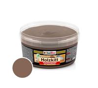 Isolbau Mastic pour bois 250 g - Mastic extérieur et intérieur - Réparation bois - Prêt à l'emploi - Séchage rapide - Wengé (n°