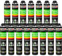 Isolbau Mousse de montage 15 x 750 ml Mousse polyuréthane 1K pistolet isolation étanchéité