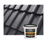 Isolbau Peinture de toiture - 7 kg RAL - Peinture de façade Nano - Peinture de toiture à base d'eau - Sans solvant, imperméable, résistant aux UV - Anthracite