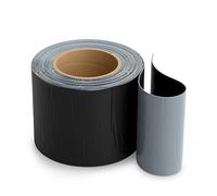 Isolbau Ruban de réparation en butyle - Noir - 100 mm x 10 m - Ruban d'étanchéité pour toit, trou, tuyau, camping-car - Protection imperméable contre la corrosion et les intempéries - Ruban adhésif