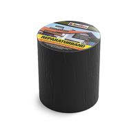 Isolbau Ruban de réparation en butyle - Noir - 150 mm x 10 m - Ruban d'étanchéité pour toit, trou, tuyau, camping-car - Protection imperméable contre la corrosion et les intempéries - Ruban adhésif